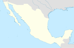 Location map/data/Mexico is located in المكسيك