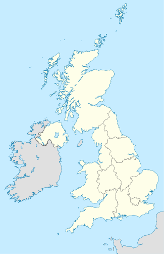 Map of the UK with location of Russell Group universities highlighted