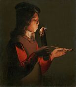 The smoker, 1646, Tokyo Fuji Art Museum
