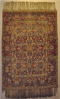 Ottoman Cairene carpet, 16th century, Museum für angewandte Kunst Frankfurt St. 136