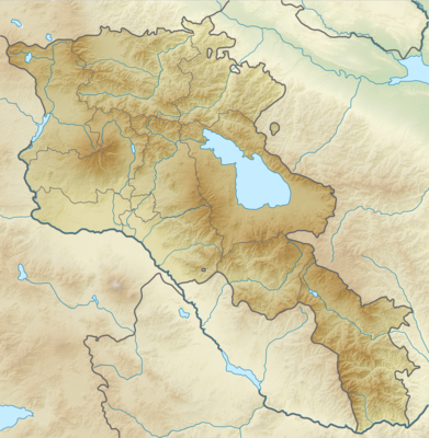 Location map Armenia