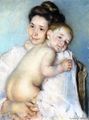 The Young Mother (Mother Berthe Holding Her Baby) (c. 1900)