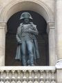 Napoleon I's statue in the Cour d'honneur