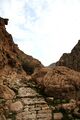 A stonepaved Achamenid Era road in Zagros Mountain Range, Behbahan