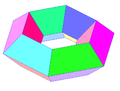 Toroidal polyhedron