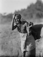امرأة كيكويوية في كنيا.