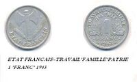 1 franc, Vichy regime