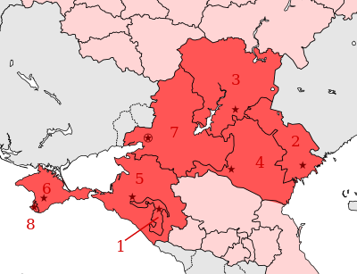 المنطقة الاتحادية الجنوبية (قبل تقسيم 2010)