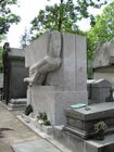 Sir Jacob Epstein The Tomb of Oscar Wilde, 1911, in Père Lachaise Cemetery