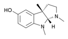 Chemical structure of Eseroline.