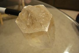 Hexagonal Hanksite crystal, one of many hexagonal crystal system minerals