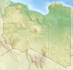 Location map/data/Libya/شرح is located in ليبيا