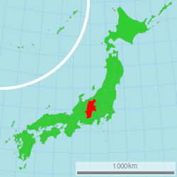 Nagano Prefectureموقع