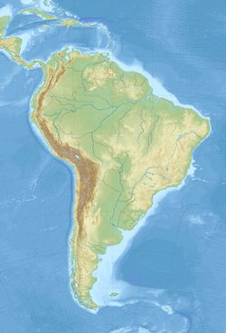 Caracas is located in أمريكا الجنوبية