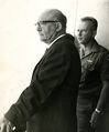 With Yitzhak Rabin, 1966