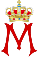 Royal Monogram of Princess Mathilde of Belgium.svg
