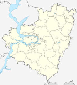 Tolyatti is located in أوبلاست سمارا