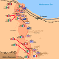 Axis Armoured Divisions counterattack: 6pm 24 October