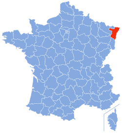 موقع الراين الأسفل في فرنسا