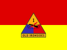 Flag of the 1st Armored Division