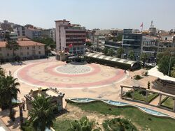 A view of Republic Square in Menemen