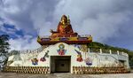 Panoramic view of large statue of Guru Padmasambhava (Guru Rinpoche)m Namchi.jpg
