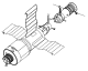 Salyut 4 and Soyuz drawing.svg