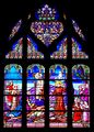 Stained glass-window of the church of Batz-sur-Mer