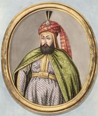 ابني السلطانة كوسم الذين حكما الدولة العثمانية. على اليمين: السلطان مراد الرابع (1612م – 1640م) على اليسار: السلطان إبراهيم الأول (1615م – 1648م).