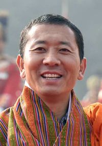 Prime Minister of Bhutan Dr. Lotay Tshering on December 28, 2018 (cropped).jpg