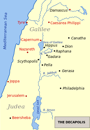 Location of ديكاپولس