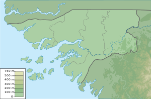 Bissau is located in غينيا-بيساو