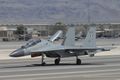 IAF SU-30 lands at Nellis Air Force Base, Nevada, for the Red Flag (USAF) exercise