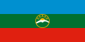 علم Karachay-Cherkessia