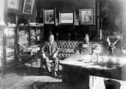 Tagiyev in his office