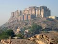 Mehrangarh Fort in Jodhpur (Rajasthan, الهند)