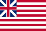 1776–1777 (the "Grand Union Flag")