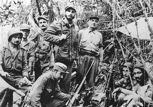 Fidel Castro and his men in the Sierra Maestra.jpg
