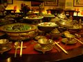 Manchu Han Imperial Feast displayed at Tao Heung Museum of Food Culture.