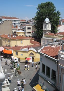 The small church of St Euphemia that serves as the Greek Orthodox cathedral of Chalcedon[بحاجة لمصدر]