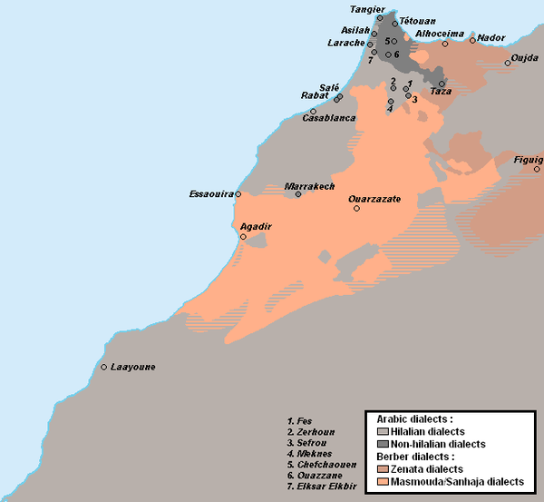 Morocco - Linguistic map.png