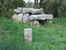 The dolmen Er-Roc'h-Feutet in Carnac, Brittany, France
