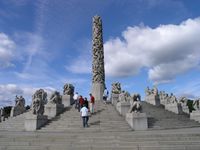 Vigeland sculpture garden (Frogner Park, Oslo, Norway)