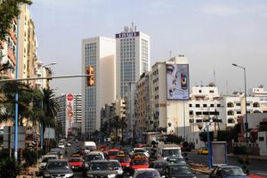 Twin Center, Boulevard Mohamed Zerktouni, Casablanca.JPG