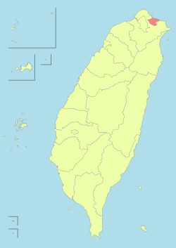 Location in Taiwan