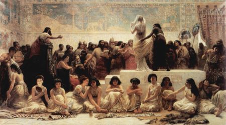 سوق الزواج البابلي لإدوين لونگ.