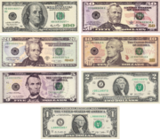 U.S. dollar, the official currency of the United States, the world's dominant reserve currency and the most traded currency globally.