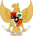 The coat of arms of Indonesia depicts a banyan tree.