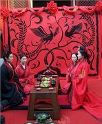 Chinese traditional wedding attire, Zhou Dynasty style