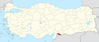 موقع محافظة كلس في تركيا